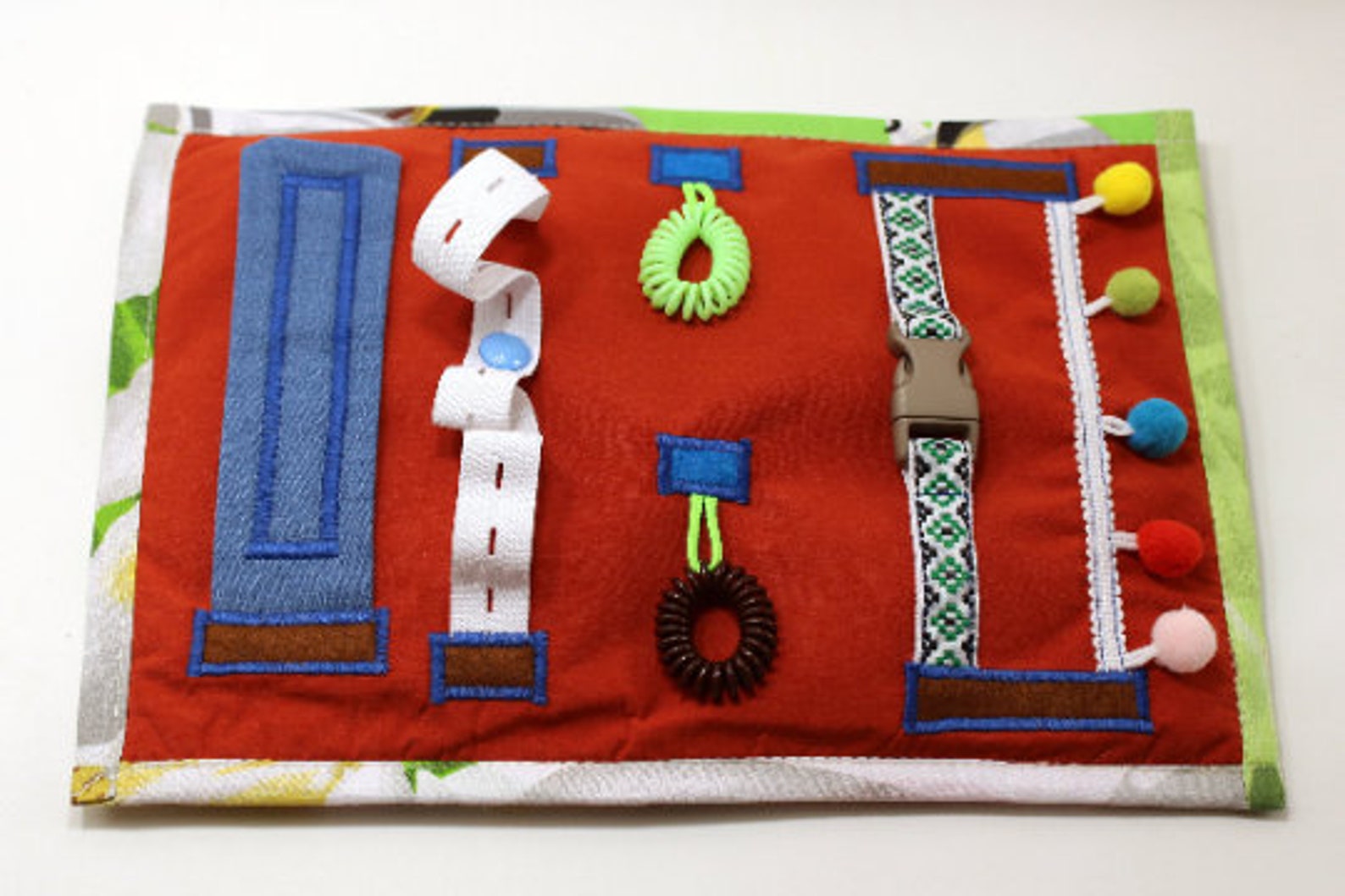 Fidget blanket for dementia patient Travel blanket Lap Etsy