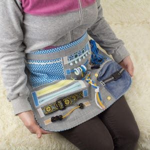 Fidget Sensory Apron: dementie, alzheimer, activiteiten van parkinson