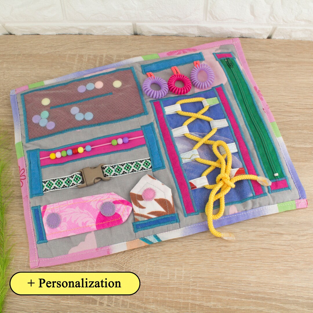 Activity Sensory Blanket Dementia Fidget Blanket for Adult Alzheimer's