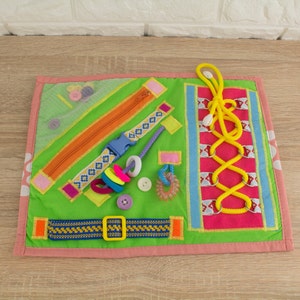 Dementia Fidget Blanket: Sensory Activity Quilt for Alzheimer&#39;s