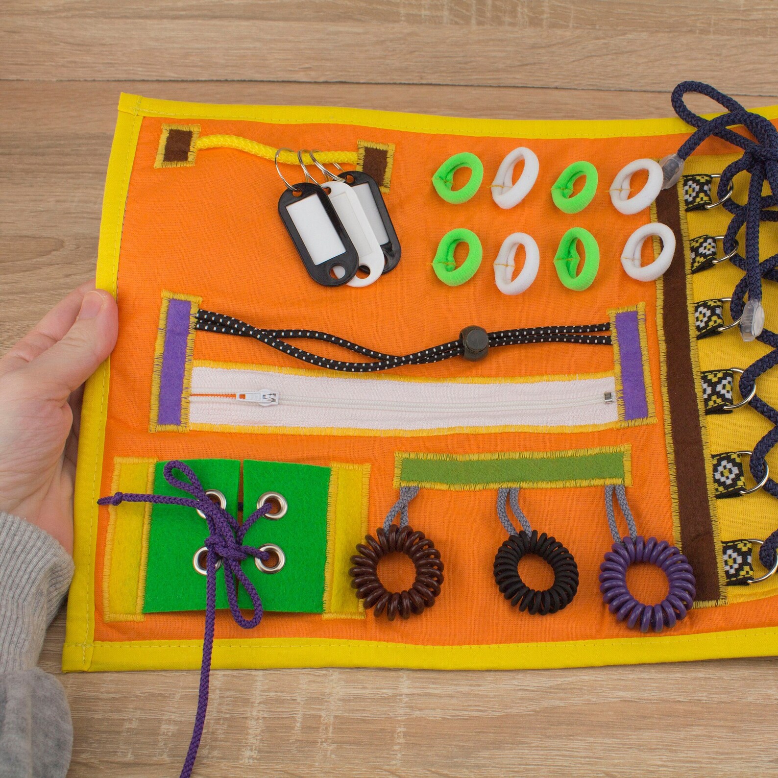 Sensory Fidget Mat | Montessori Activity Blanket - Etsy