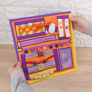 Sensory Fidget Blanket: Dementia & Alzheimer&#39;s Activity Mat