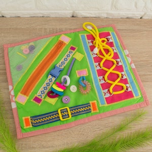 Dementia Fidget Blanket: Sensory Activity Mat for Seniors