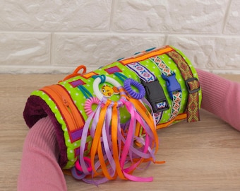 Sensory Muff: Alzheimer's, ADHD Fidget Twiddle Muff