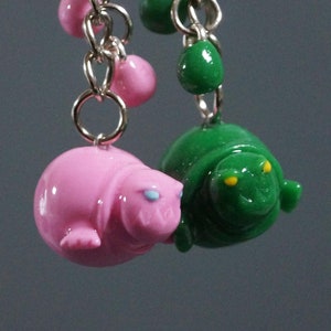 Zac keychain, League of Legends keychain, LoL collectable, Gamer keychain, Gift for him, Handmade polymer clay charm, Gamer gift