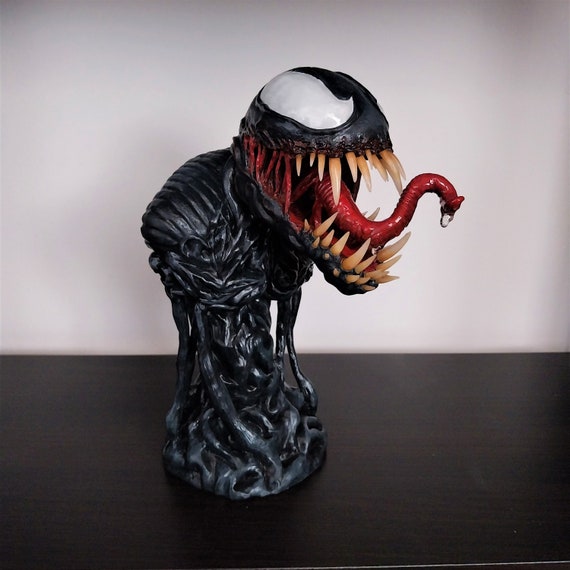 Venom clay store sculpture
