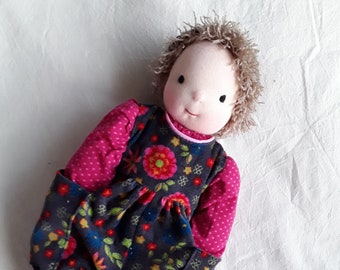 Rag doll *Lilli*, doll, cuddly doll, Waldorf style doll, handmade