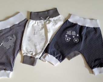Bloomers, size 56, baby pants, trousers, cotton jersey
