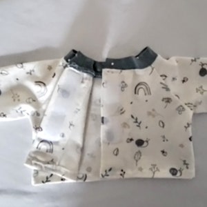 Doll trousers, doll hat, doll shirt, doll set, trousers, hat, T-shirt size 30 to 50 cm image 3