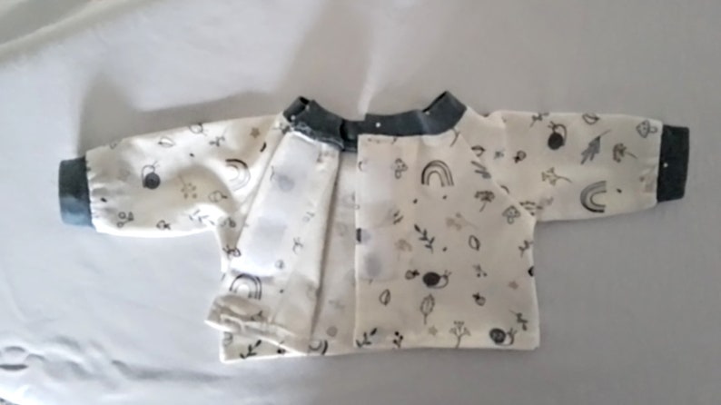 Doll trousers, doll hat, doll shirt, doll set, trousers, hat, T-shirt size 30 to 50 cm image 3