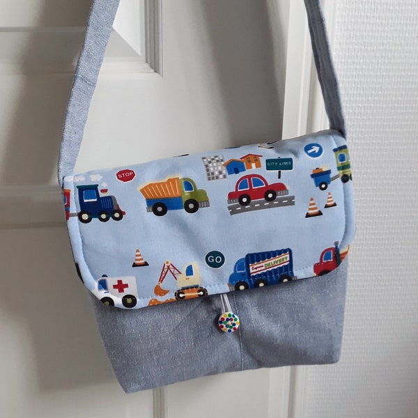 Kindergartentasche Autos, Tasche,  Kindertasche, Jungen