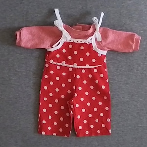 Doll set size 30 to 35 and 40 to 45 cm, doll clothes, doll trousers, shirt, trousers
