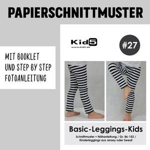 Papierschnittmuster Basic-Leggings-Kids 27 Bild 1