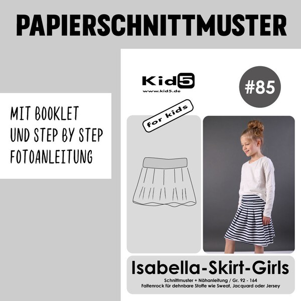 Papierschnittmuster Isabella-Skirt