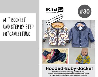 Papierschnittmuster Hooded-Baby-Jacket # 30