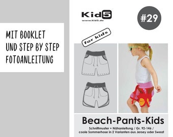 Paper Pattern Beach-pants-kids #29