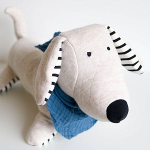 FRED the Sausage-Dog cute cuddly dachshund sewing pattern eBook