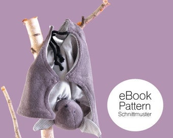 FRITZ bat cuddly blanket / comforter sewing pattern