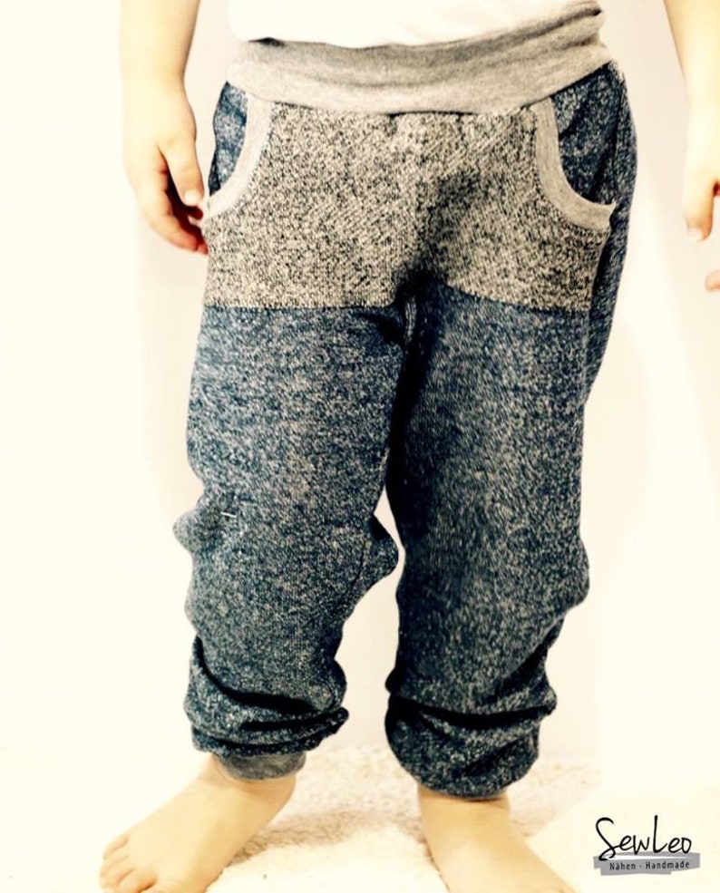 Cozy Pants Kids / children's jogger / digital sewing pattern & instruction image 5