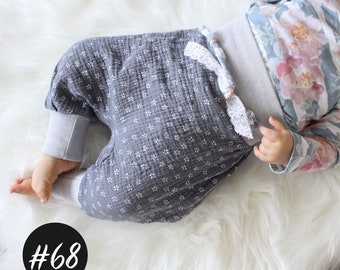EBook PDF "Cutie-Pants-Baby & Bloomer" pour les patrons de couture en mousseline et les instructions de couture