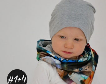 Conjunto de libros electrónicos "Family Beanie & Loop" patrón de costura e instrucciones de costura