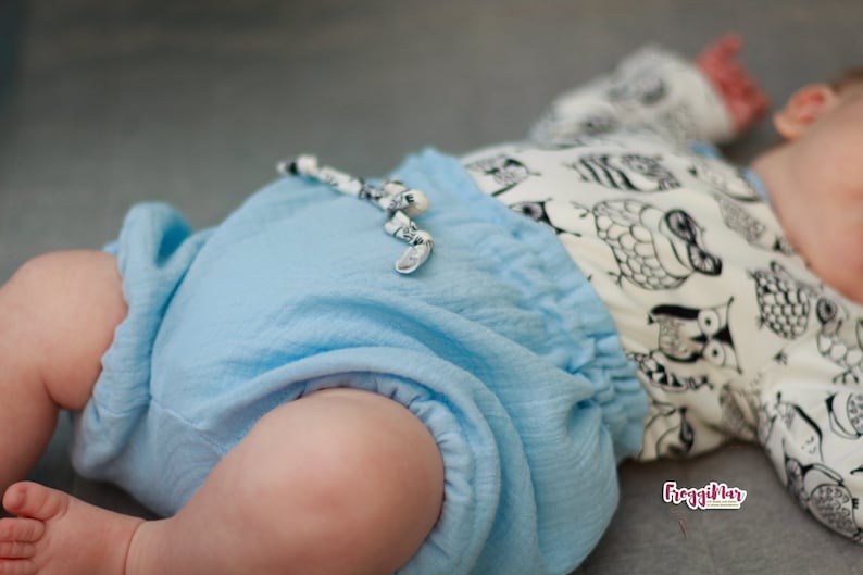 Cutie-Pants-Baby & Bloomer / Patrón de costura para muselinas y tejidos / Descarga PDF imagen 6