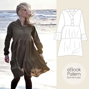 Willow Dress & Blouse Women pattern / Boho dress and blouse / PDF