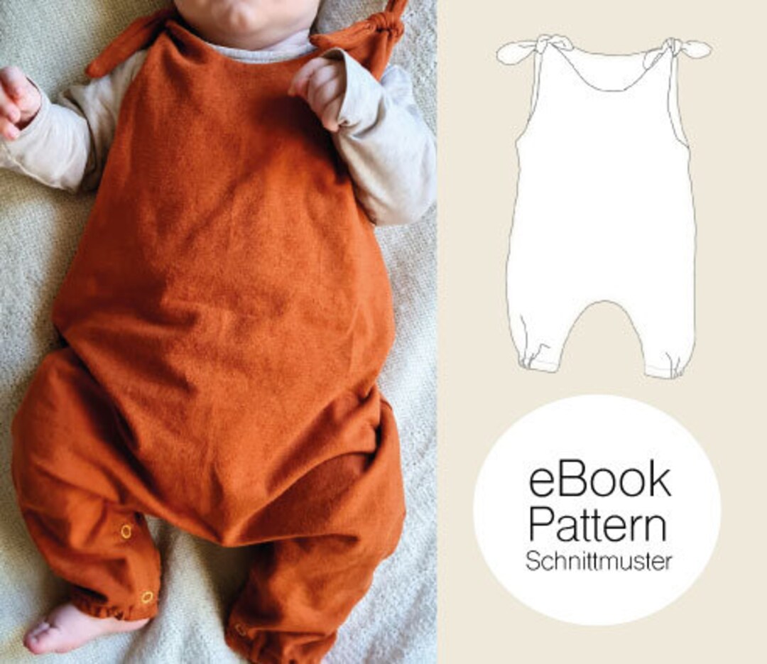 Romper Milo / Pattern for Instant Download / Muslin Romper - Etsy