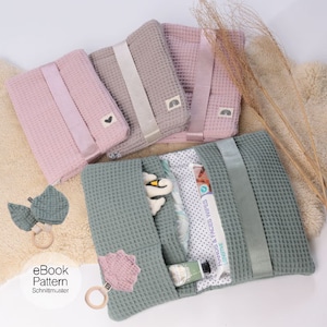 Patrón de costura "WICKELBAG to go" bolso de mano envolvente para llevar + juguete de agarre GRATIS /Libro electrónico en PDF