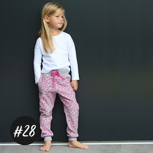 Cozy Pants Kids / children's jogger / digital sewing pattern & instruction image 1