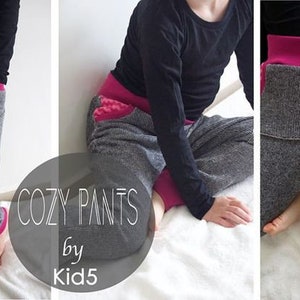 Cozy Pants Kids / children's jogger / digital sewing pattern & instruction image 2