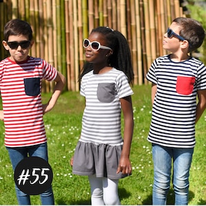 Longsleeve & T-Shirt pattern and sewing instructions / instant download