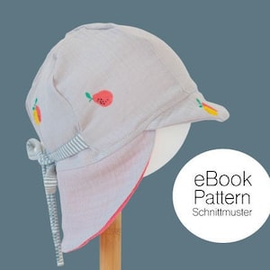 PDF eBook &quot;Sun Hat ONNI&quot; sewing pattern for muslin and woven fabrics