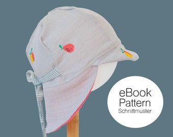 PDF eBook "Sun Hat ONNI" Sewing pattern for muslin and woven fabrics