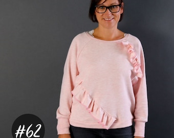 eBook "Raglan Sweater Dames" naaipatroon en naai-instructies