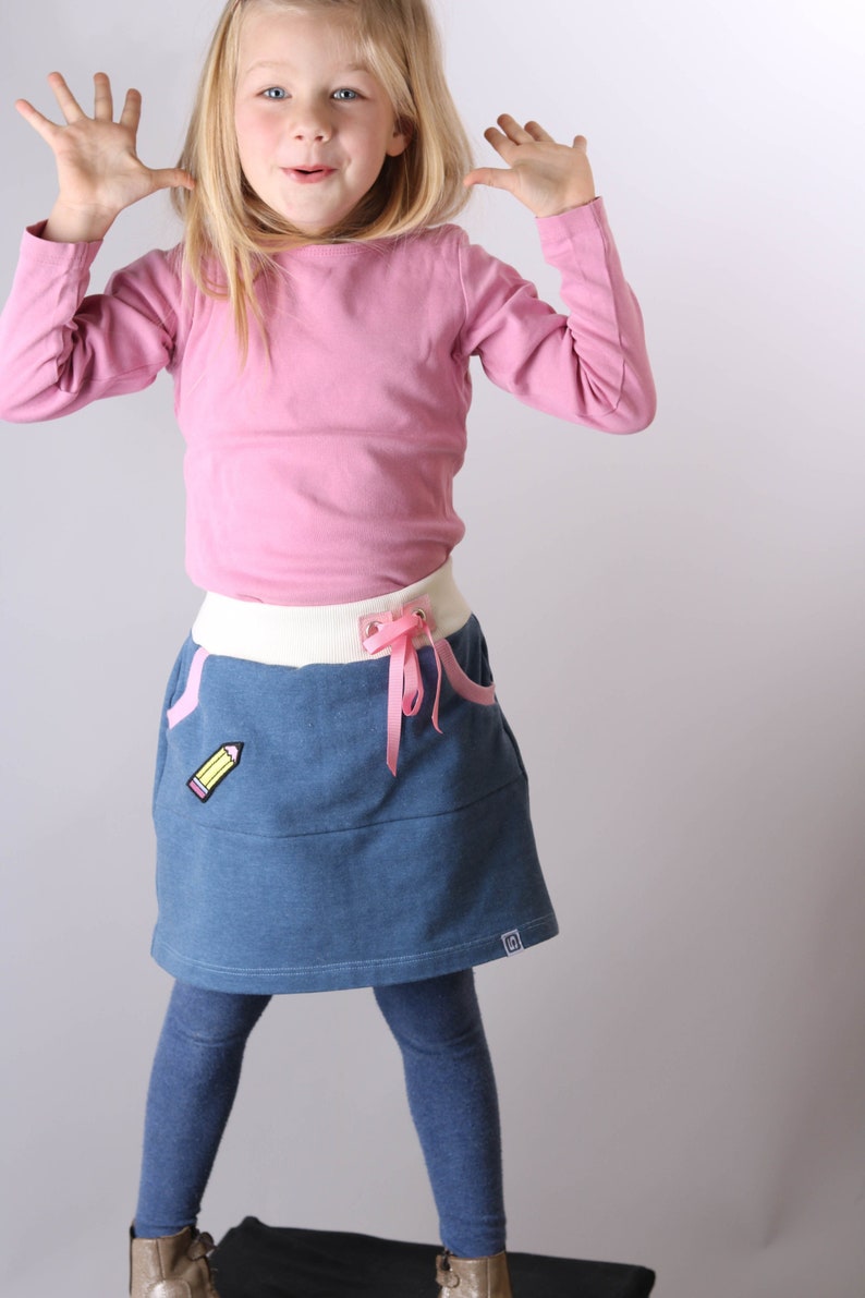 Cozy Skirt / ein Schnittmuster für einen süßen Sweatrock / PDF Download Bild 6