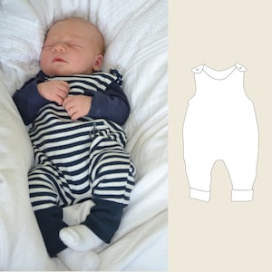 No.14 Classic baby ROMPER pattern / instant download