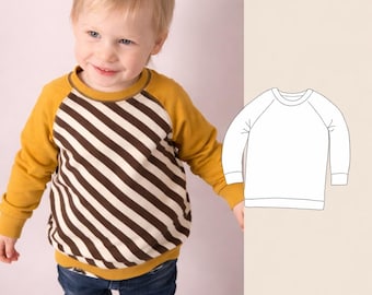 eBook "Raglan Sweater" Sewing Pattern & Instructions
