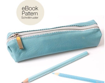 Pencil case sewing pattern / pencil case in 2 sizes / PDF Download