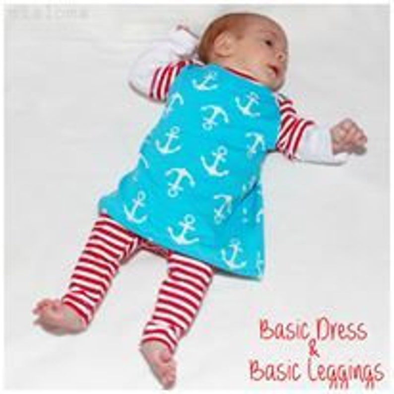 PDF eBook Baby Leggings / Schnittmuster & Nähanleitung Bild 3