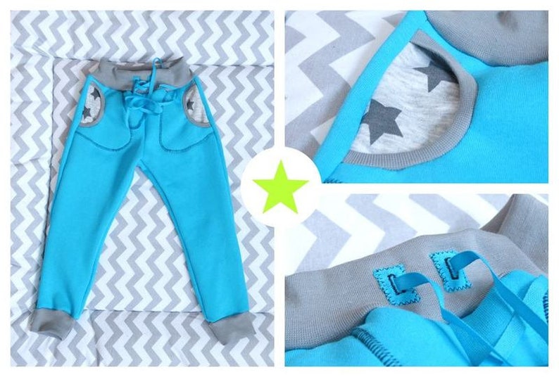 Cozy Pants Kids / children's jogger / digital sewing pattern & instruction image 3