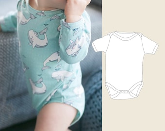 PDF Pattern / "Baby-Body" pattern and sewing instructions / eBook