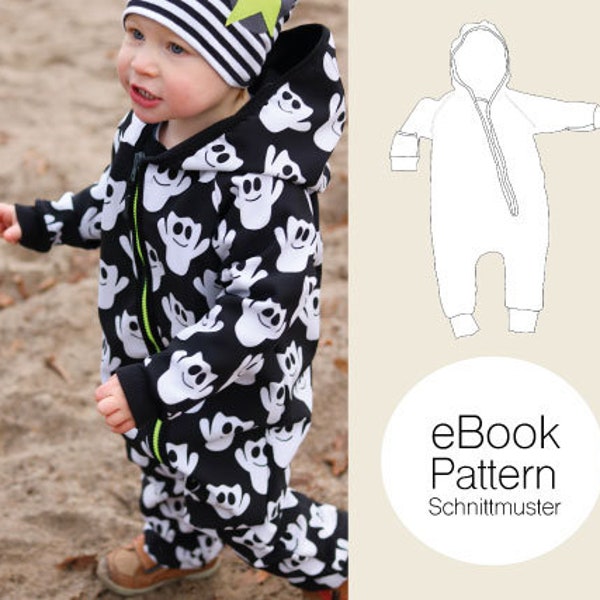 PDF eBook "Weather & Winter Suit / Softshell Suit" sewing pattern and sewing instructions