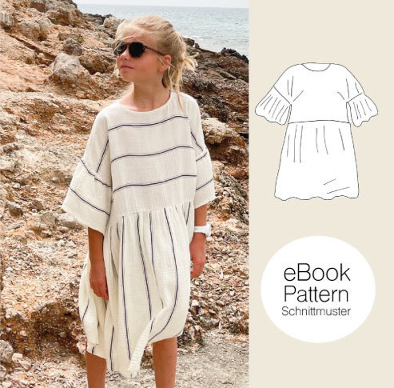 PDF Pattern / Sewing Pattern / LOELLA Dress / eBook image 1