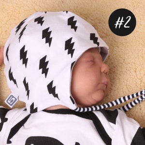 PDF eBook &quot;Binde-Mütze&quot; baby hat / pattern & sewing instructions