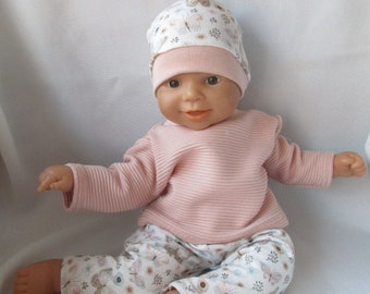 Doll clothes 35/36 cm three-piece suit