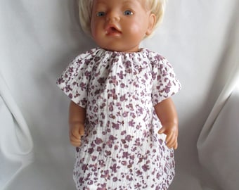 Doll dress doll size 43 cm