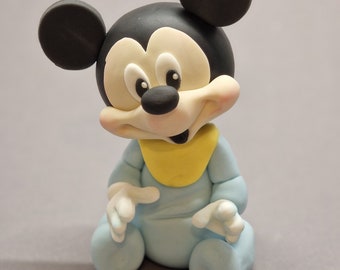 Fondant figures, cake decoration Baby Micki Mouse