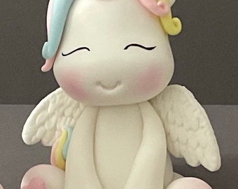 Fondant figures, cake decoration, sugar figures, cake topper unicorn