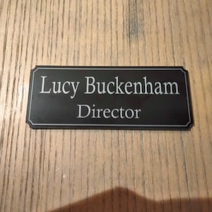 Your sign Your words. Personalised office door name plate business door signs name plate engraved custom home bedroom door sign